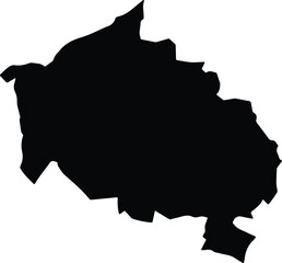 Atltzayanca Mexico silhouette map