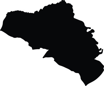 At Samat Thailand silhouette map