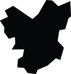 Assaí Brazil silhouette map