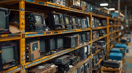 Automated Computer Component Recycling Facility Emphasizing Sustainable Solutions