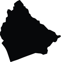 Ashton Jamaica silhouette map