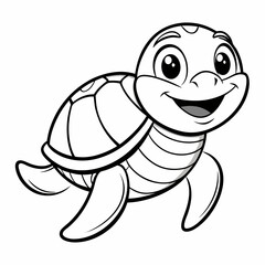 funny turtle cartoon