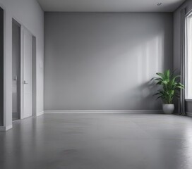 Elegant gradient grey room; perfect for showcasing products , elegant, item