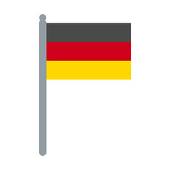 German flag from oktoberfest pack