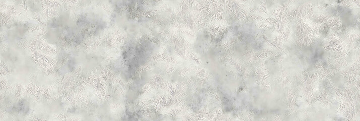 Cement-textured, vintage-style, white-leaf-patterned wallpaper - Seamless , pattern , background , tile