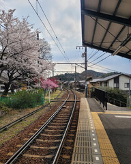 train station in Japan