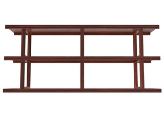 estante de madera png