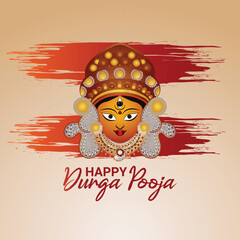 Creative design happy navratri background