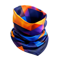 Sport Inspired Cooling Bandana with a Breathable Qu Isolated on Transparent Background