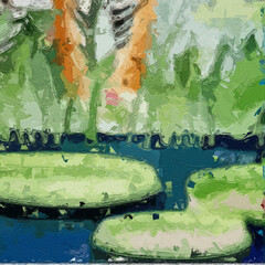 Various oil paintings, flowers, cats, dogs, parrots, tropical leaves, birds, butterflies, roses, peonies, tigers