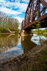 Erie Canal in Pittsford, New York