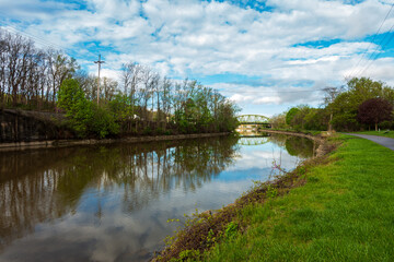 Erie Canal in Pittsford, New York