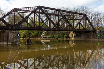 Erie Canal in Pittsford, New York