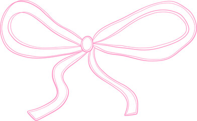 Puffy Center Ribbon Bow