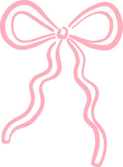 Perfectly Balanced Pink Bow with Defined Loops