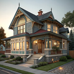 Fototapeta premium old house in the city of brussels