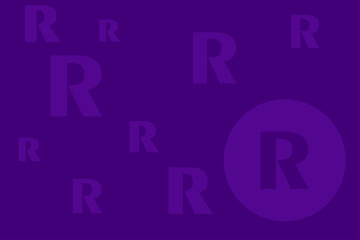 Colorful background featuring various stylized letters on a vibrant purple backdrop