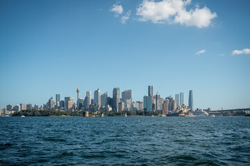 Sydney city skyline on a clear day