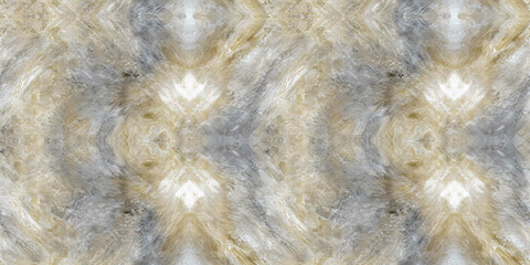 Vibrant abstract design with a kaleidoscopic yellow backdrop. - Seamless , pattern , background , tile