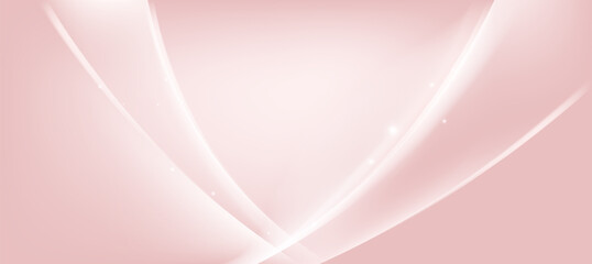 Minimal luxury cosmetic ads gradient pink background vector. Social ads design