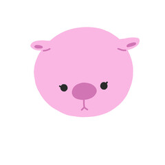 Pig animal cartoon 