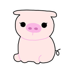 Cute Pig 