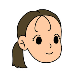 Girl head 