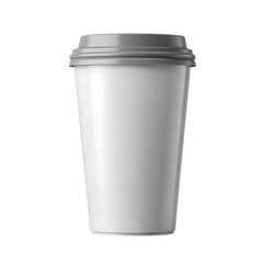 Blank Coffee Cup: A sleek, empty to-go cup, perfect for showcasing your design, product, or message. Highlighting the potential of your brand with this versatile representation.