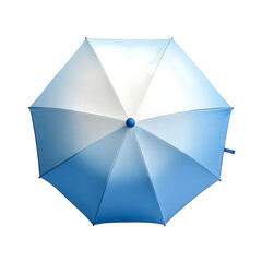 Minimalist Travel Beach Umbrella with a Sleek Modern Design Isolated on Transparent Background