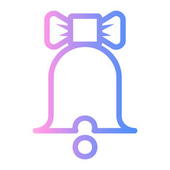 bell Line Gradient Icon