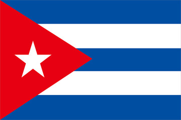 쿠바 국기 벡터