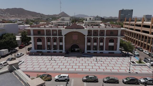 Sonora state judicial branch building in hermosillo, mexico