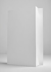 Naklejka premium Soft, gleaming white paper; ideal layering element , minimalist, texture, luxurious
