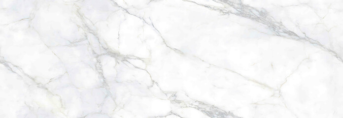 Fototapeta premium Clear, high-quality depiction of a white, natural marble surface texture - Seamless , pattern , background , tile