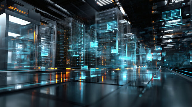 Futuristic Data Center