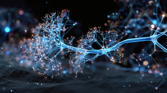 AI Neural Network Visualization