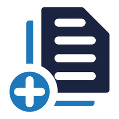 Obraz premium new document icon