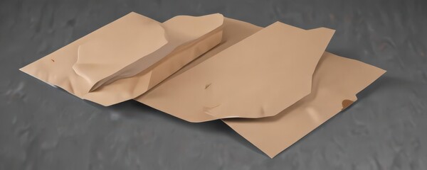 Die-cut folder mockup; vector template for branding & presentations , folder design,  folder, vector