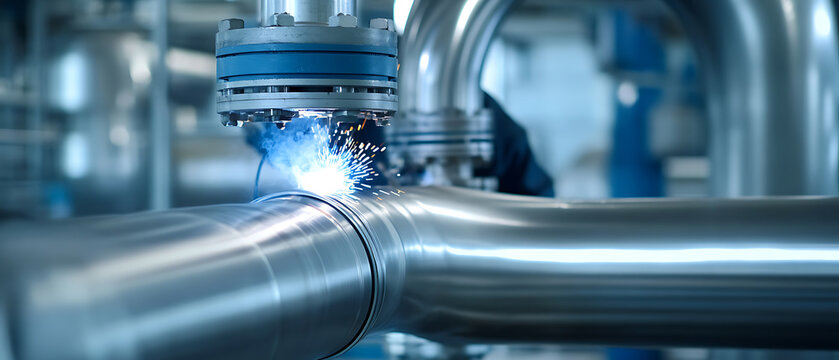 Welding Process in Industrial Setting