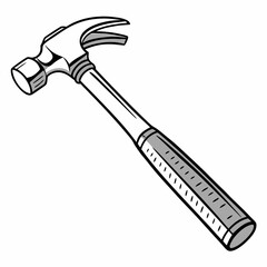 Classic claw hammer tool construction repair diy