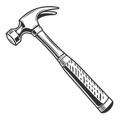 Classic claw hammer tool construction repair diy