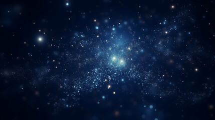 space background with stars