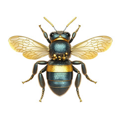 fly isolated on white background