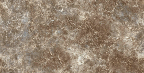Ceramic tile with digital imitation of natural brown marble stone texture - Seamless , pattern , background , tile