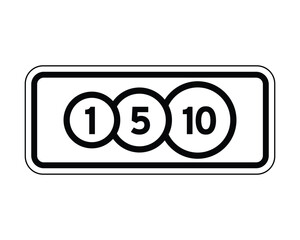 Paid Parking Services – Regulated Parking Area – High Quality Stock Vectorial Image