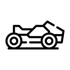 motorbike Line Icon