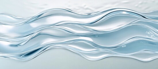 Fototapeta premium Liquid Wave Abstract Flow.