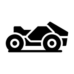 motorbike Solid icon