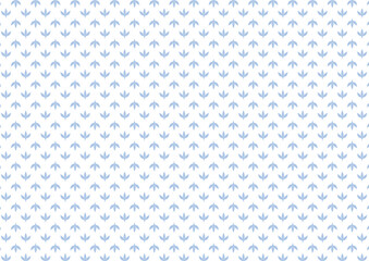 【日本の伝統模様】松のシームレスパターン（青系） / Matsu – Japanese Traditional Pine Pattern (Blue Tones)