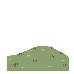 vector illustration of a green grass